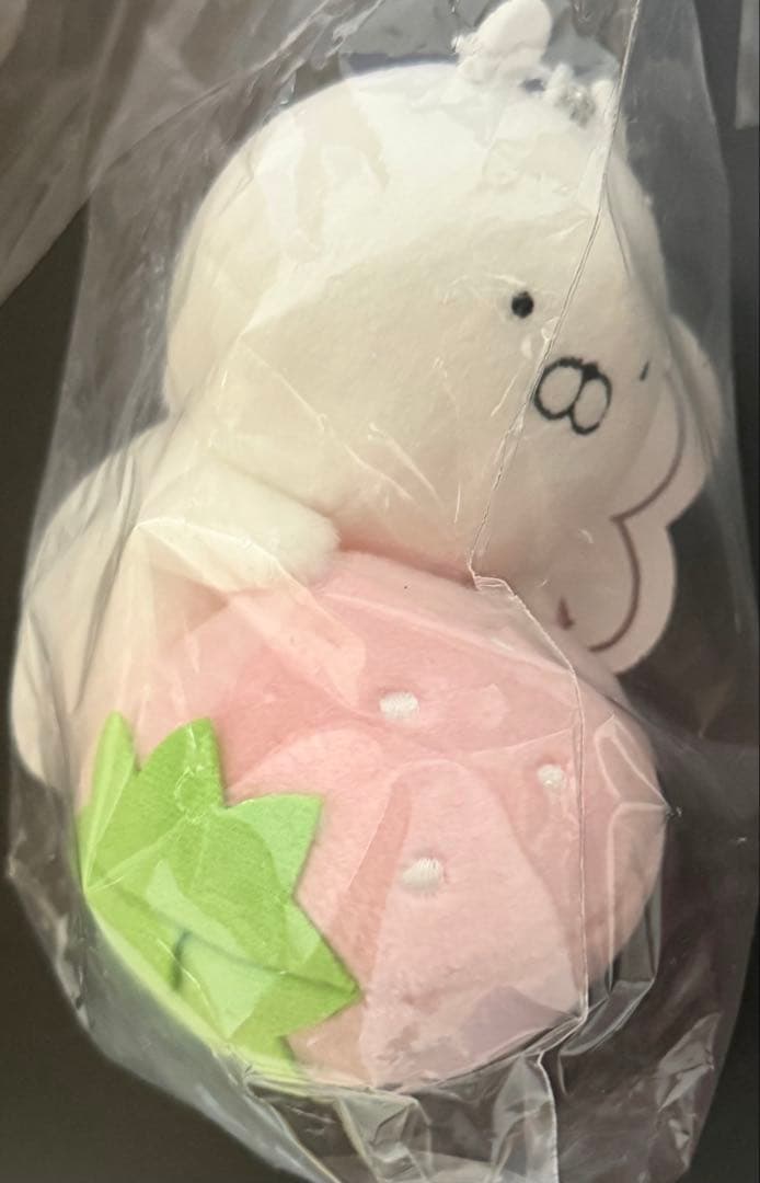 うさまる　うさこ　いちごみるく　ぬいぐるみとマスコットセット