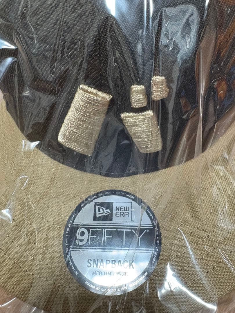 バナナマン バ帽 バイカラーキャップ ブラウン 茶色　NEW ERA