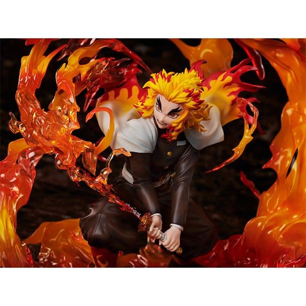 鬼滅の刃 煉獄杏寿郎 炎の呼吸 奥義 玖ノ型・煉獄 1/8スケールフィギュア