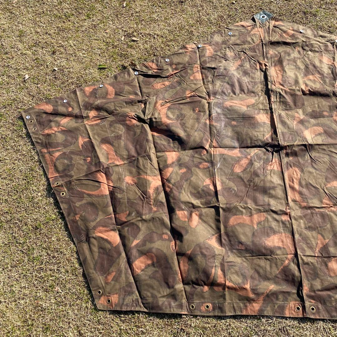 3*1様 ハンガリー軍　軍幕②　ポンチョ　２枚　ポール・ペグセット　ワンポールテ