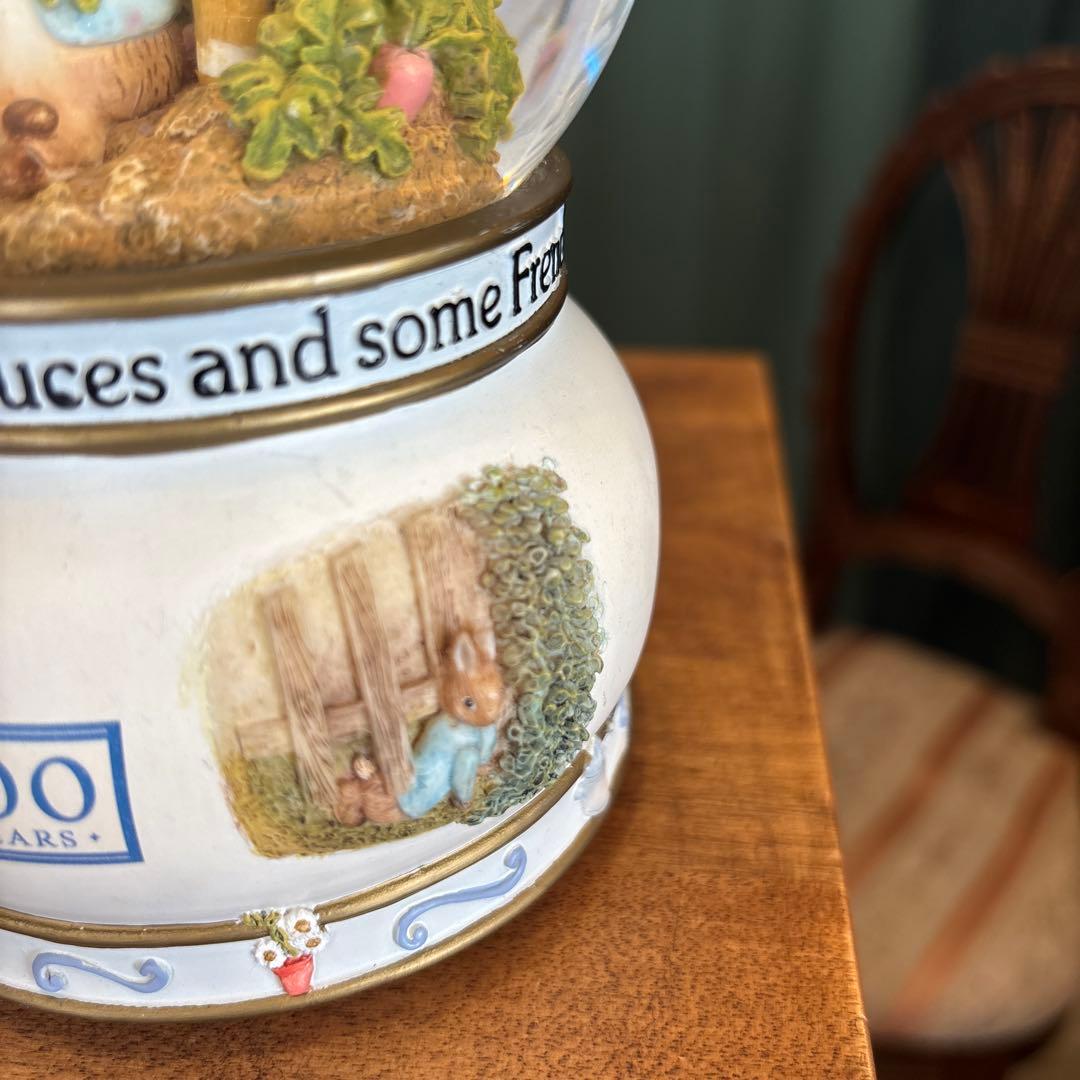 希少　ピーターラビット　スノードーム　オルゴール