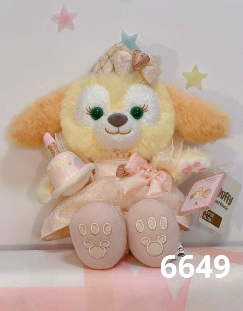 お顔厳選❗️上海ディズニー　バースデー　クッキーアン肩のせ➕ぬいぐるみSS