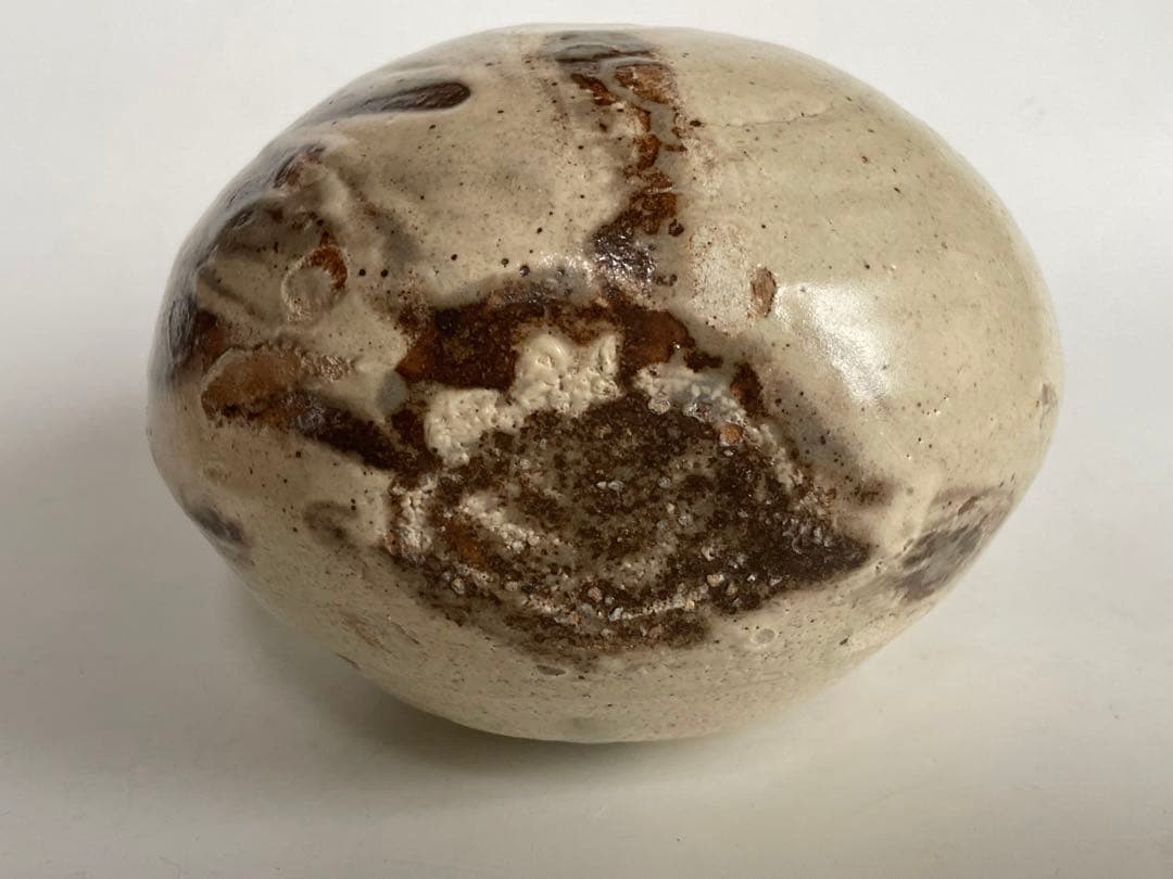 陶芸家　桃源窯　吉田喜彦　横瓶　扁壺　花瓶　花入　李朝　粉引　師　荒川豊蔵