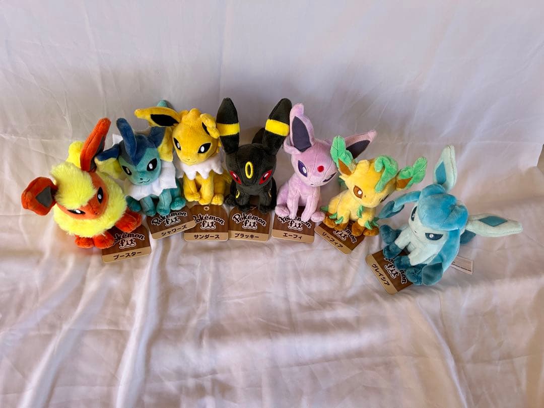 ポケモンセンターぬいぐるみ7個