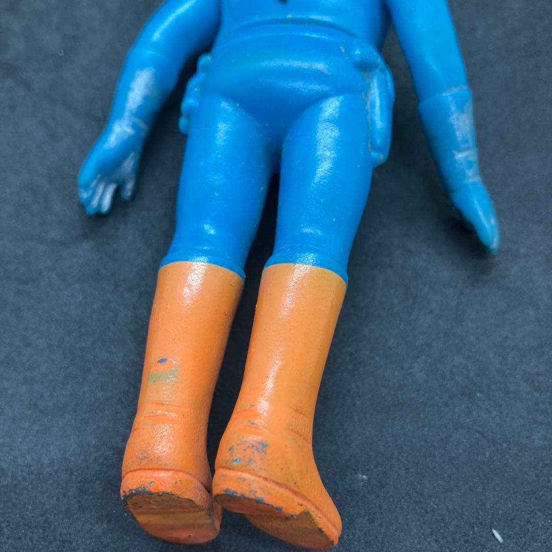 流星人間ゾーン 無版権 パチ ソフビ 当時物