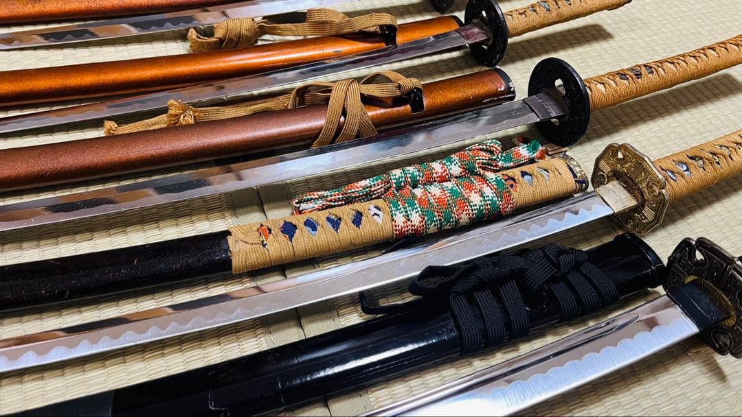 模造刀 6振り まとめ売り限定 格安 パーツ取り 資料 ジャンク251013-1