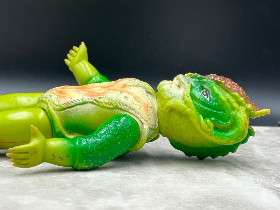 Ｒ１　旧バンダイ　バンザイマーク　ソフビ　仮面ライダー　怪人　サラセニアン