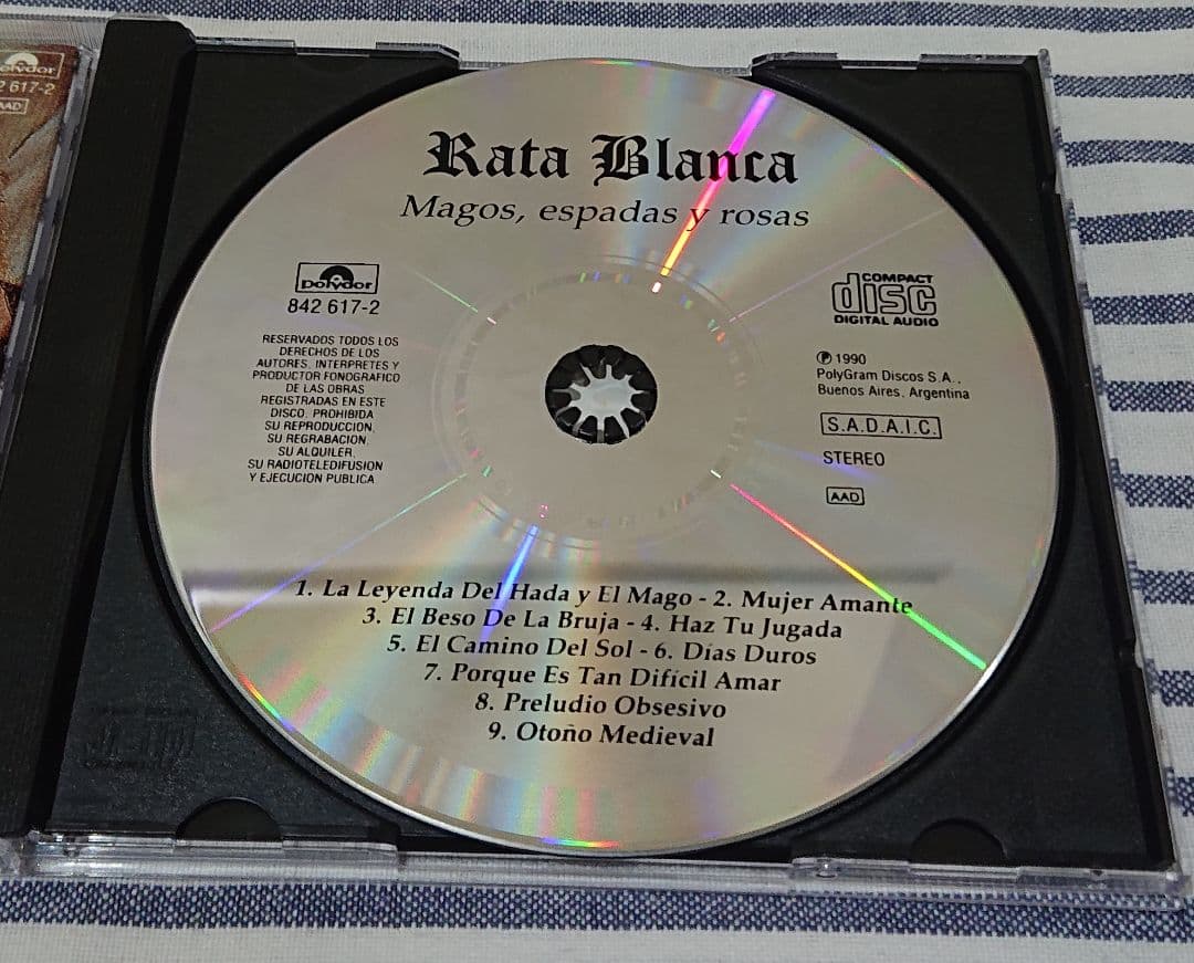 (輸入盤) RATA BLANCA/Magos, espadas y rosas