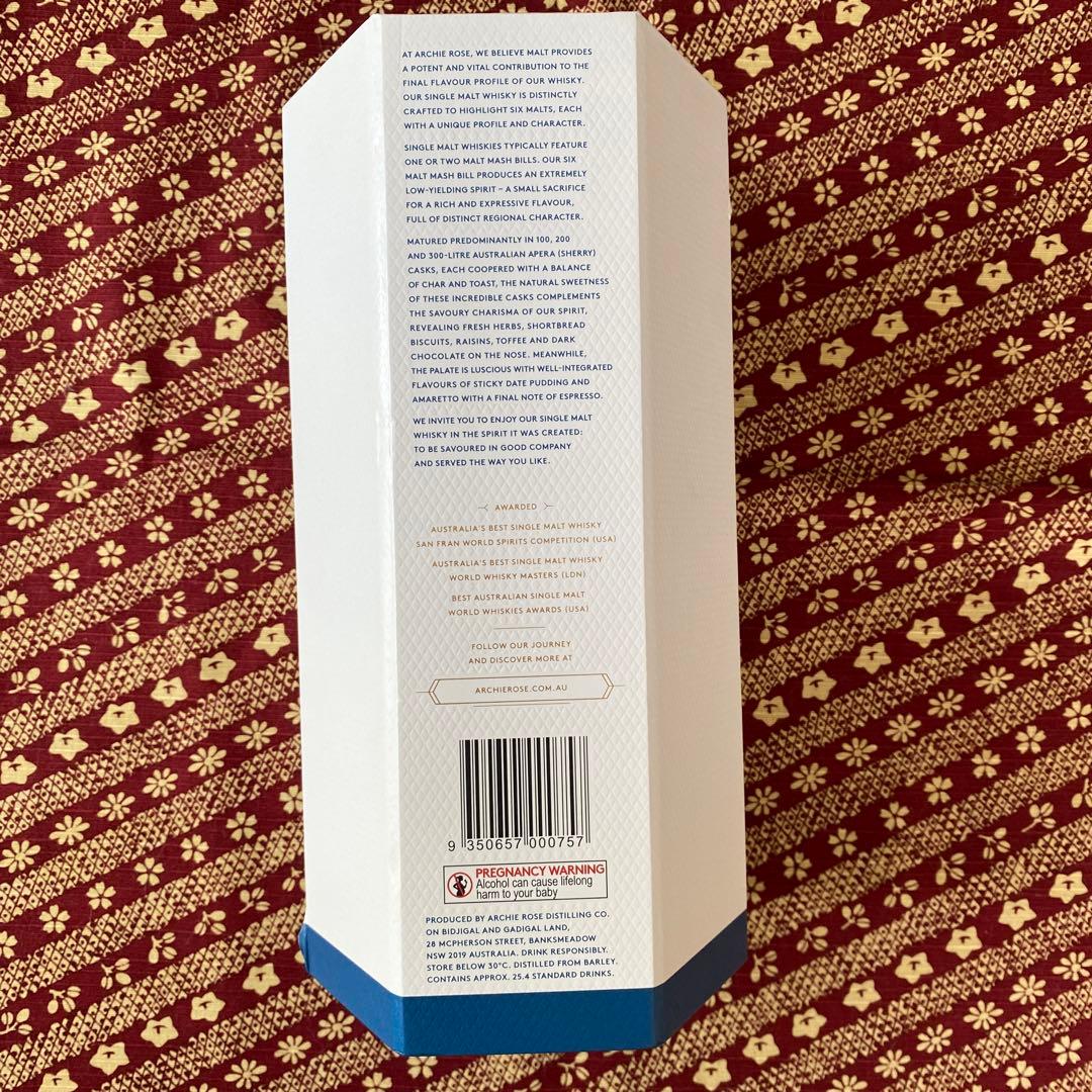 オーストラリア産シングルモルトウィスキー700ml