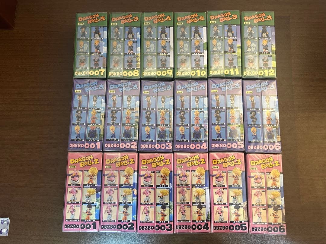 ワーコレ ドラゴンボール 魔人ブウ編18体コンプリートセット未開封
