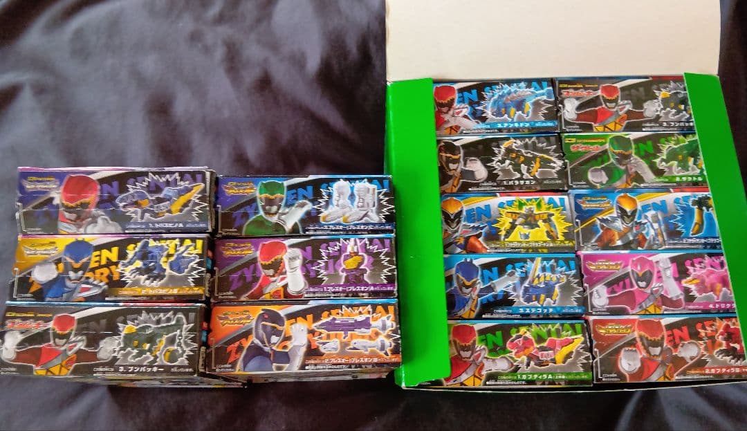 ミニプラ　キョウリュウジン　プテライデンオー　プレズオー　スピノダイオー　16箱