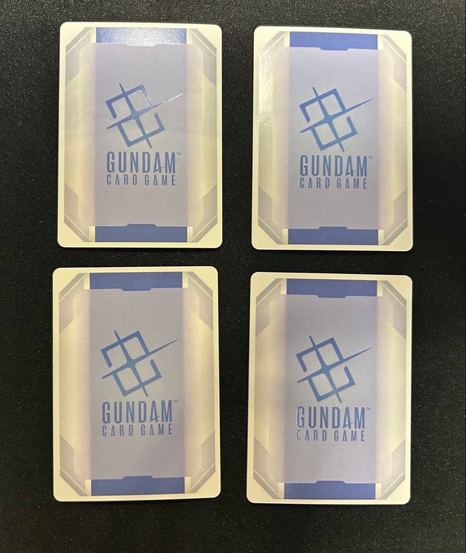 ガンダムカードゲーム シャア専用ゲルググ LR+ パラレル 4枚セット