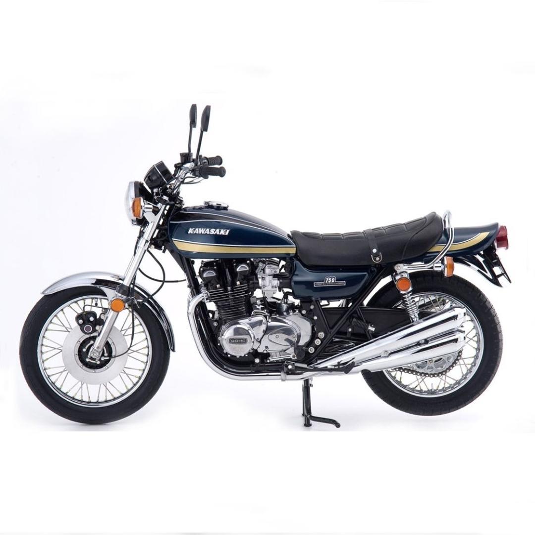 【100台限定／新品未開封】Kawasaki Z2A 1975 青玉虫／マルサン