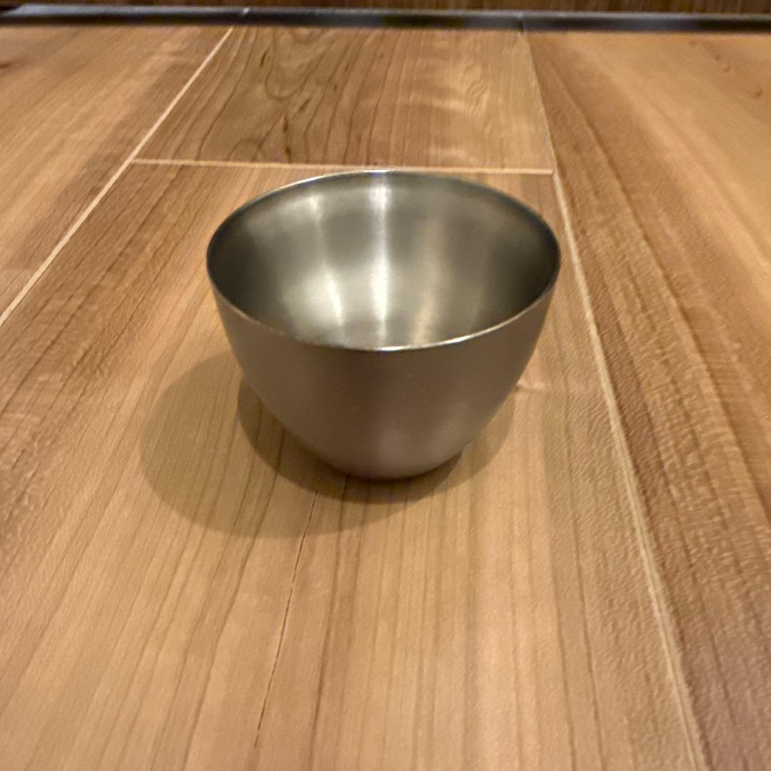 スノーピーク  peak 酒筒＋お猪口　中古品