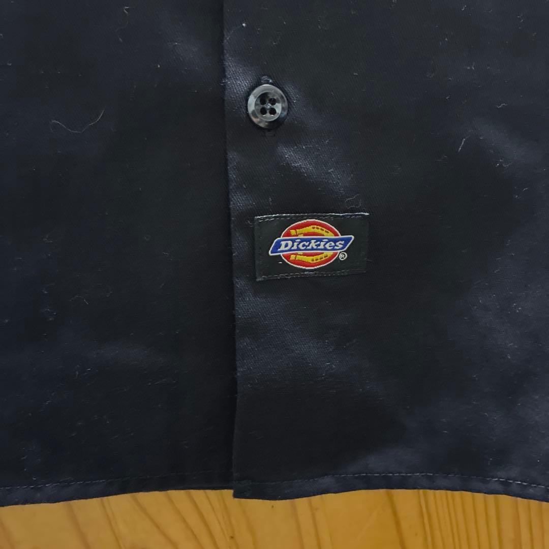 90s ビンテージ Dickies ×ローリングストーンズ 半袖ワークシャツ