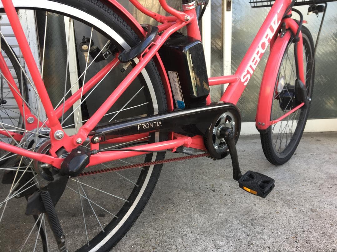 地域限定送料無料　ステップクルーズ　回生充電　9,6AH　神戸市　電動自転車