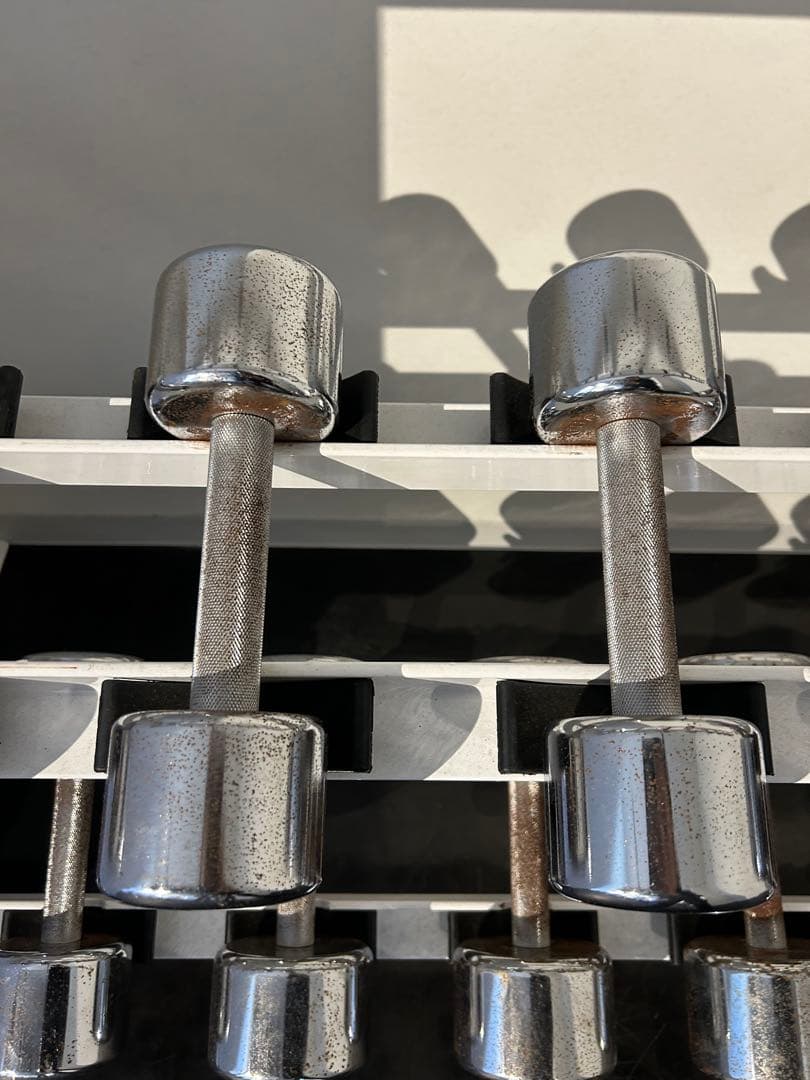 IVANKO ダンベル　1-20kg 15組　ダンベルラック付き