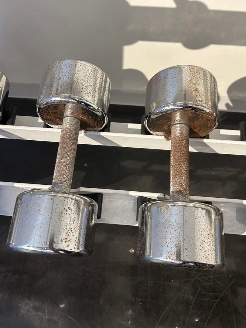 IVANKO ダンベル　1-20kg 15組　ダンベルラック付き