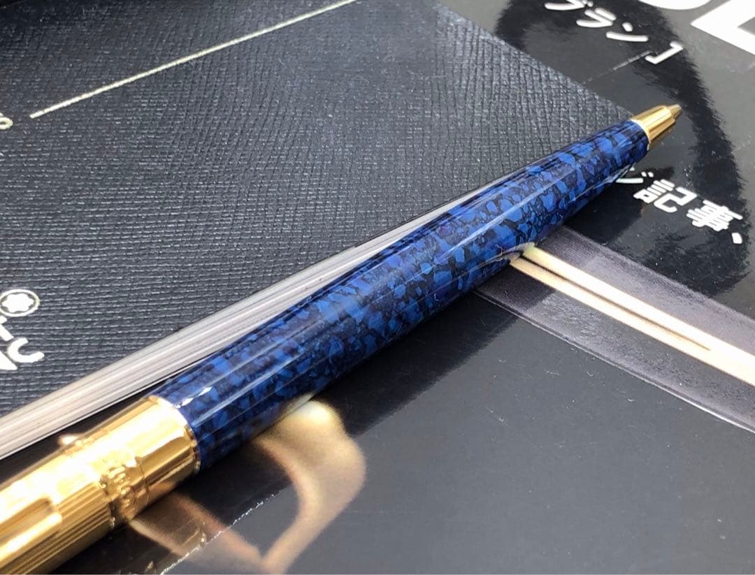 ⭐️幸運を引き寄せるラピス・デザイン⭐️モンブラン・ノブレス・ドゥエ⭐️未使用逸品⭐️
