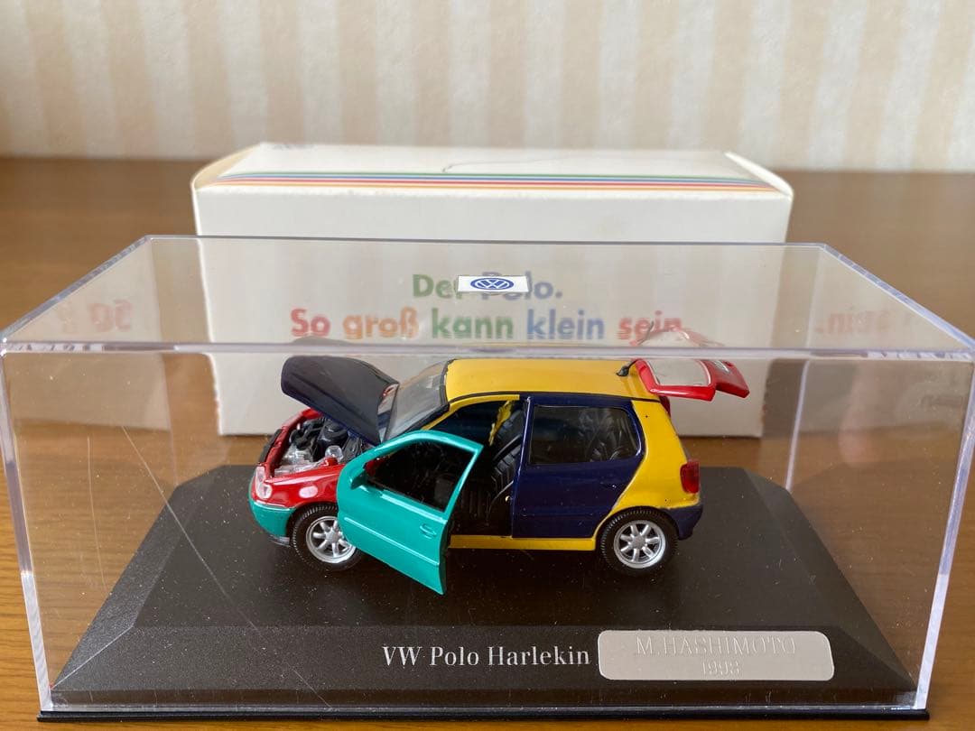 VW Polo Harlekin ミニカー ケース&箱付き