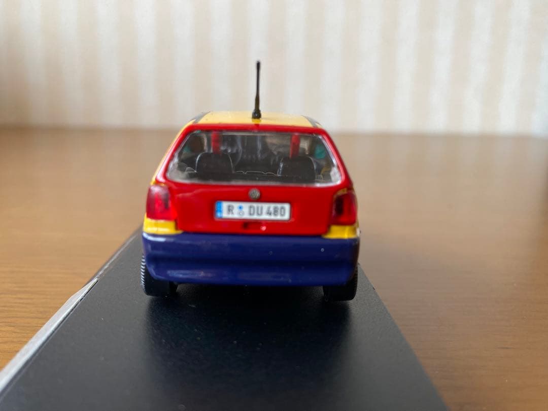 VW Polo Harlekin ミニカー ケース&箱付き