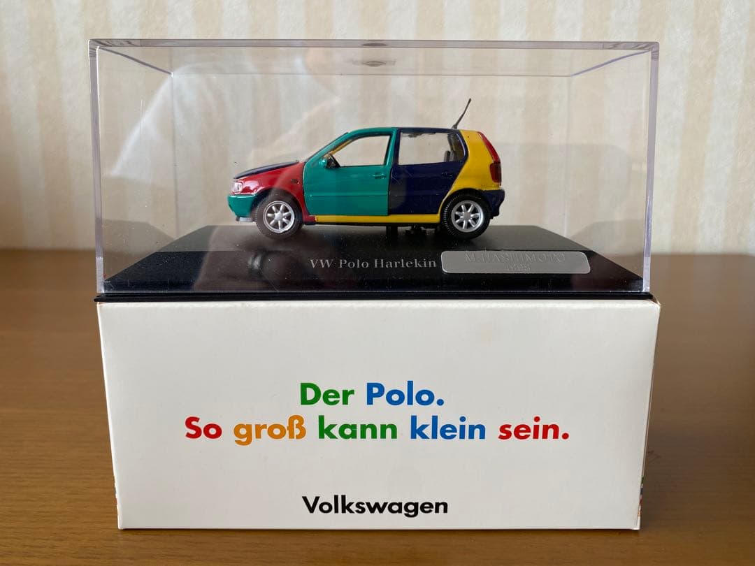 VW Polo Harlekin ミニカー ケース&箱付き