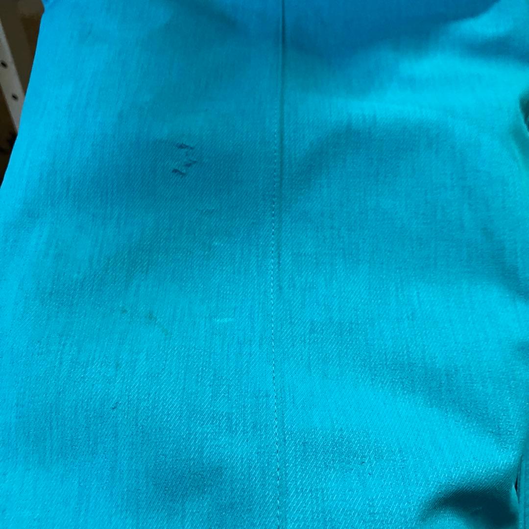 goldwin スキーウェア　上下　セットアップ　青　幾何学模様　男女兼用　L