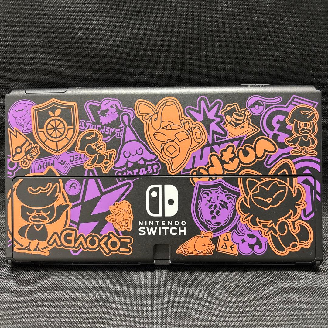 任天堂 Switch 本体 スカーレット・バイオレットエディション 有機EL