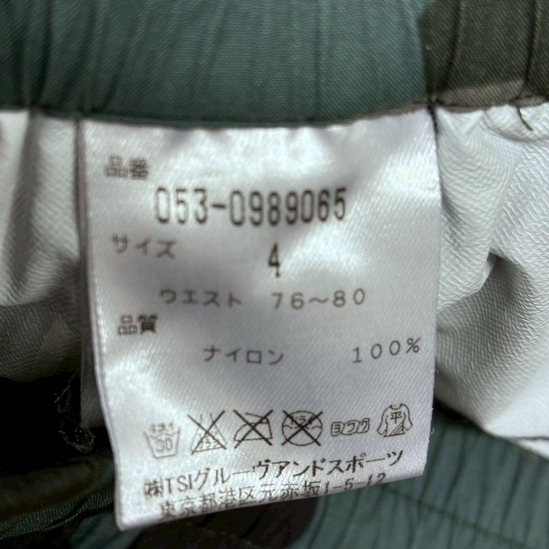 【未使用　美品】レインウェア　パーリーゲイツ　迷彩　カモフラ　上下セットサイズ4