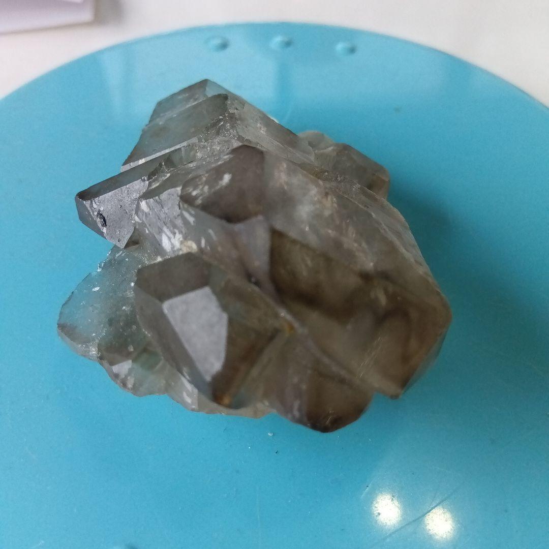 3 天然石　ワニ水晶　エレスチャル　骸骨水晶　スモーキー