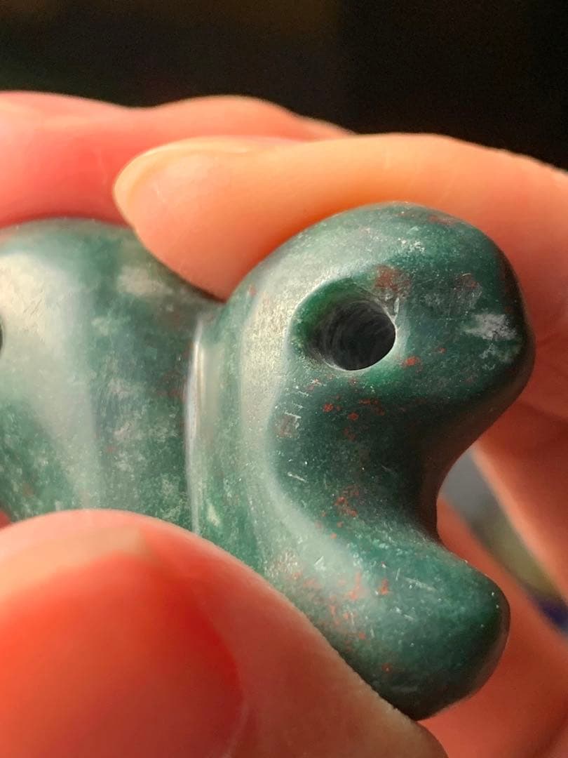 古墳期　出土　出雲石勾玉　碧玉　縄文時代　弥生　石器　土器　翡翠勾玉　根付　勾玉