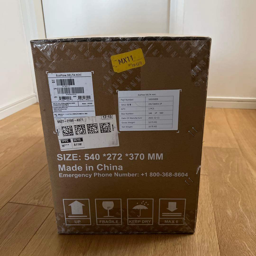 EcoFlow DELTA mini ポータブル電源 未使用品