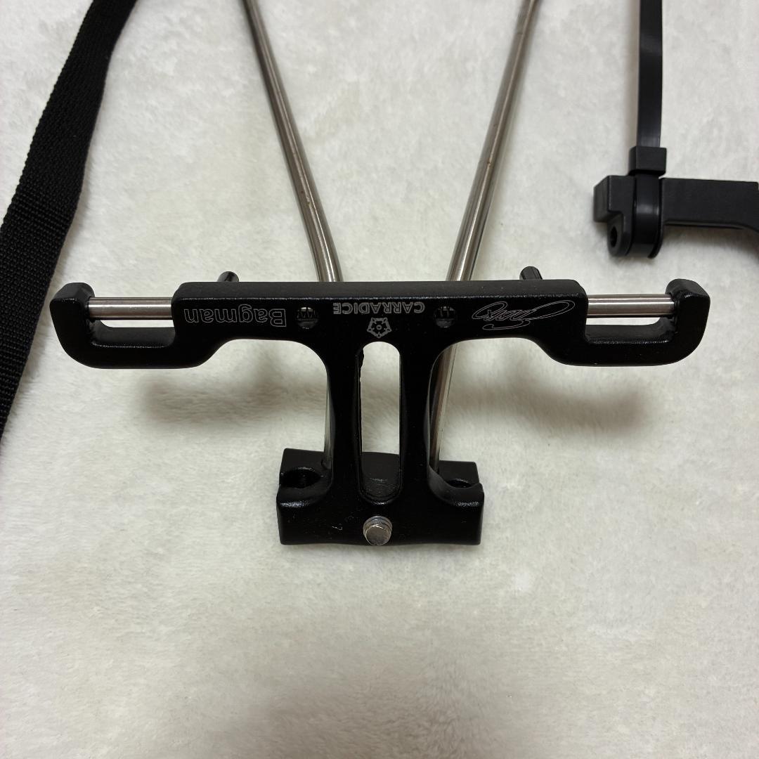 CARRADICE bagman QR キャラダイス サドル バッグサポーター