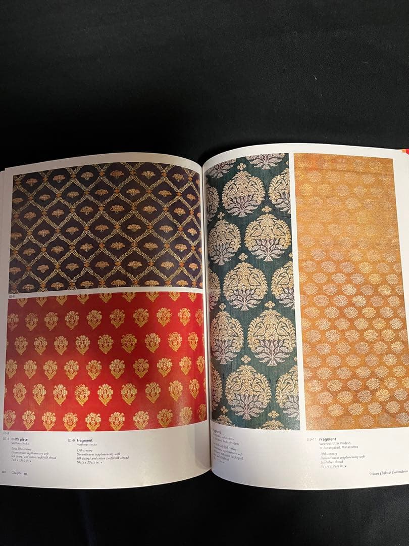 超豪華本 インドの織物を集大成したTextile Arts of India