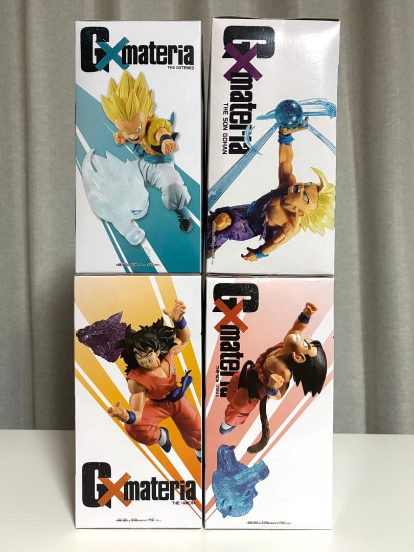 ジーマテリア ゴテンクス 孫悟飯 ヤムチャ 孫悟空 フィギュア 4点セット