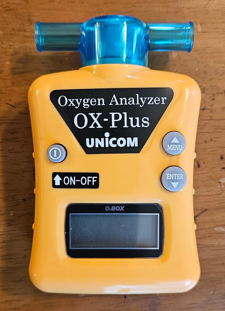 ペット用酸素室ミニセットM UNICOM 酸素濃度計 OX-PLUS