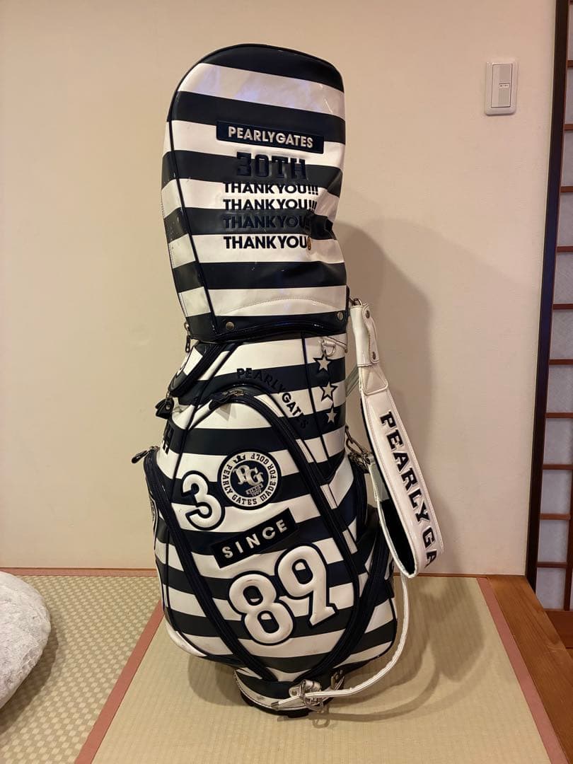 【テルマ】PEARLY GATESパーリーゲイツ30周年限定キャディバッグ