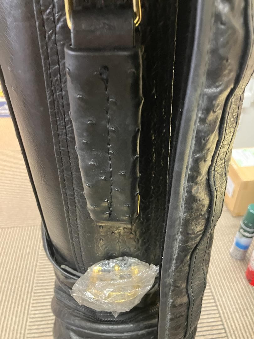 オーストリッチ　フルポイント　ゴルフバッグ　9インチ未使用