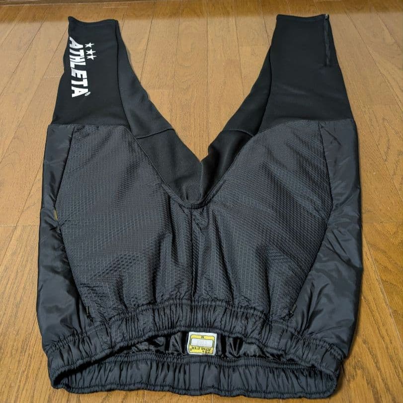 美品【ATHLETA/アスレタ】中綿ウォームジャケット パンツ　セットアップ