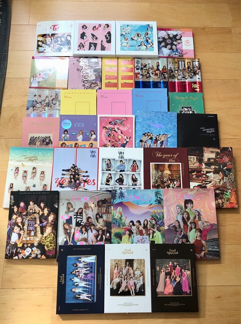 TWICE CD トレカ付 アルバム セット まとめ売り