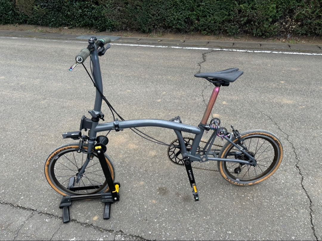 折りたたみ自転車　 COSPAII B5 カタツムリ　カスタム 送料込み
