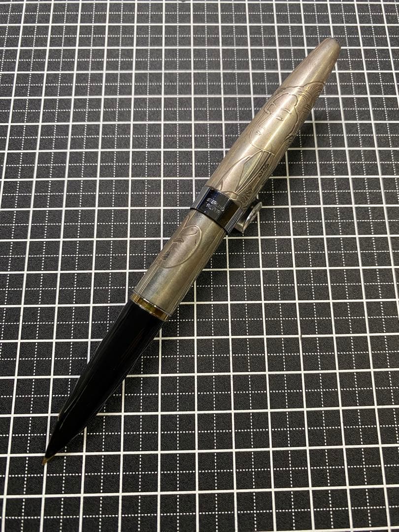PILOT CUSTOM UKIYOE Sterling-Silver 字幅F