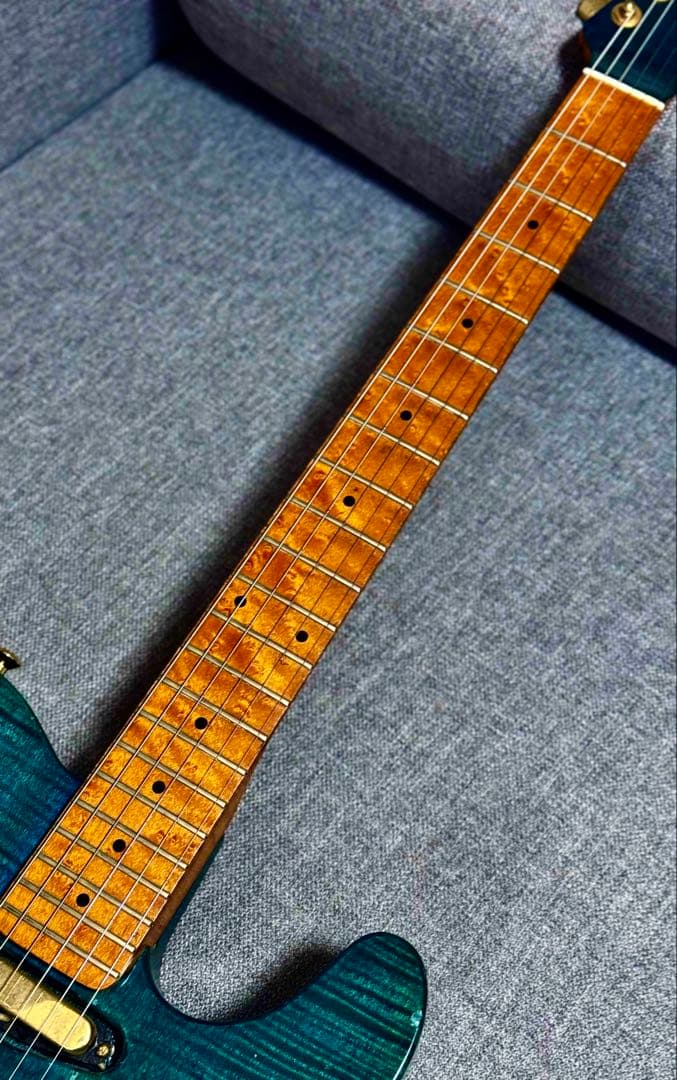 Flames フレイムス テレキャスターシンライン 国産工房製ギターハンドメイド