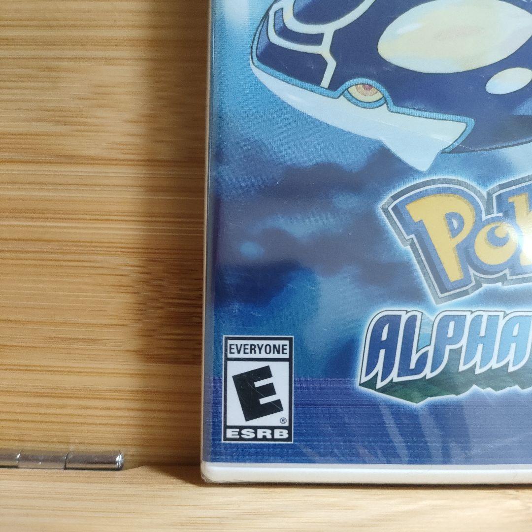 【正規品 新品未開封】ポケモン アルファサファイア 3DSシュリンク付き