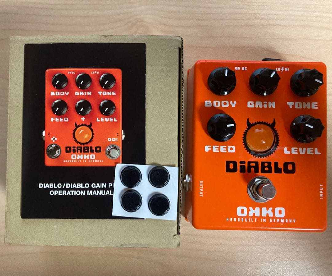 Okko Diablo ギターオーバードライブ