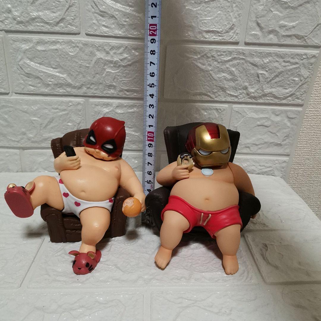 デブ　デッドプール　デブ　アイアンマンライト機能は付いておりません　フィギュア