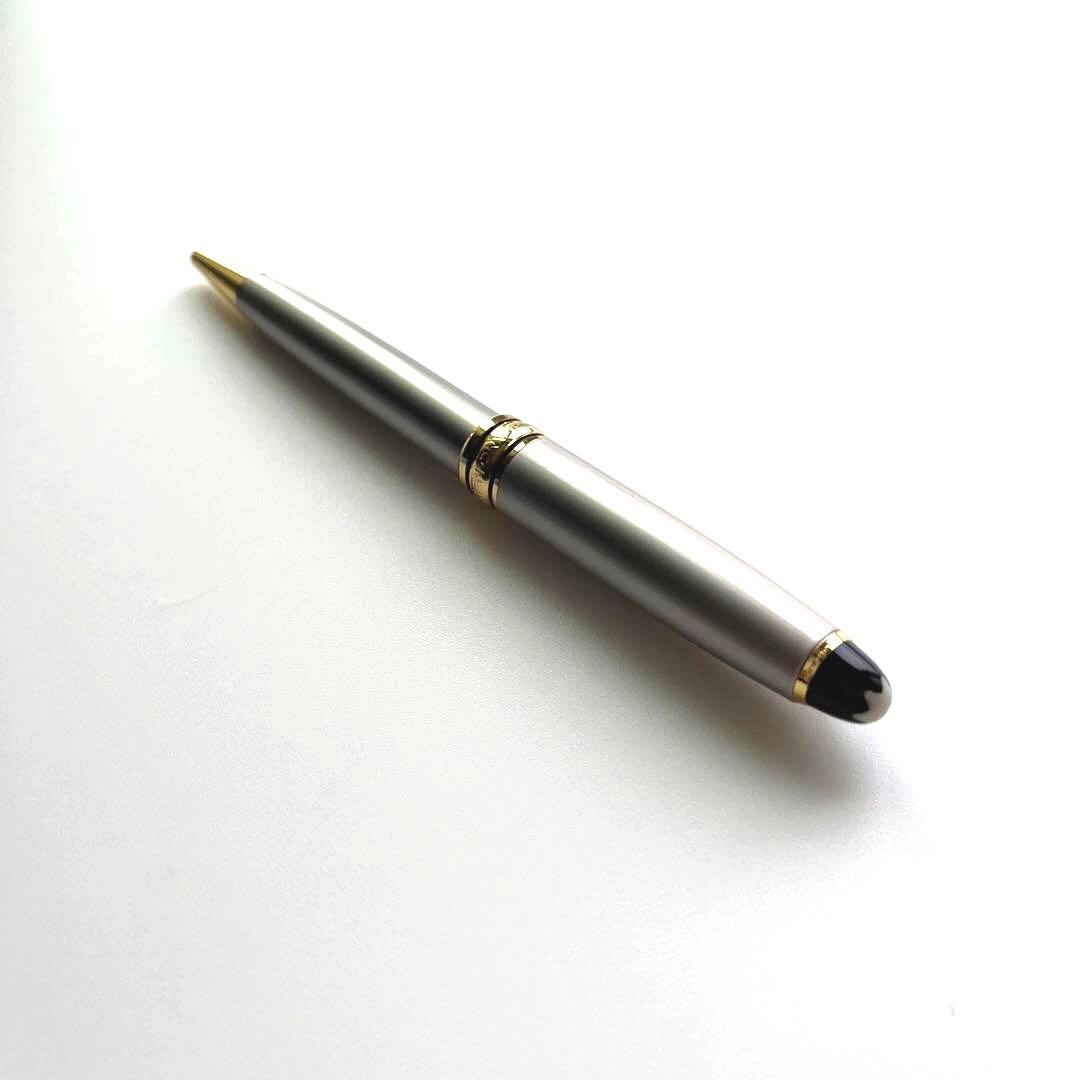 MONTBLANC マイスターシュテック　ボールペン　シルバー×ゴールド