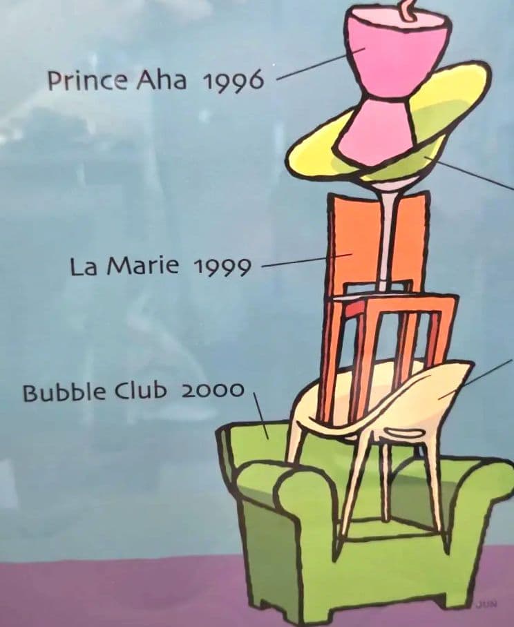 じ*ん様 Philippe Starck 市原淳サイン入りポスター額入り