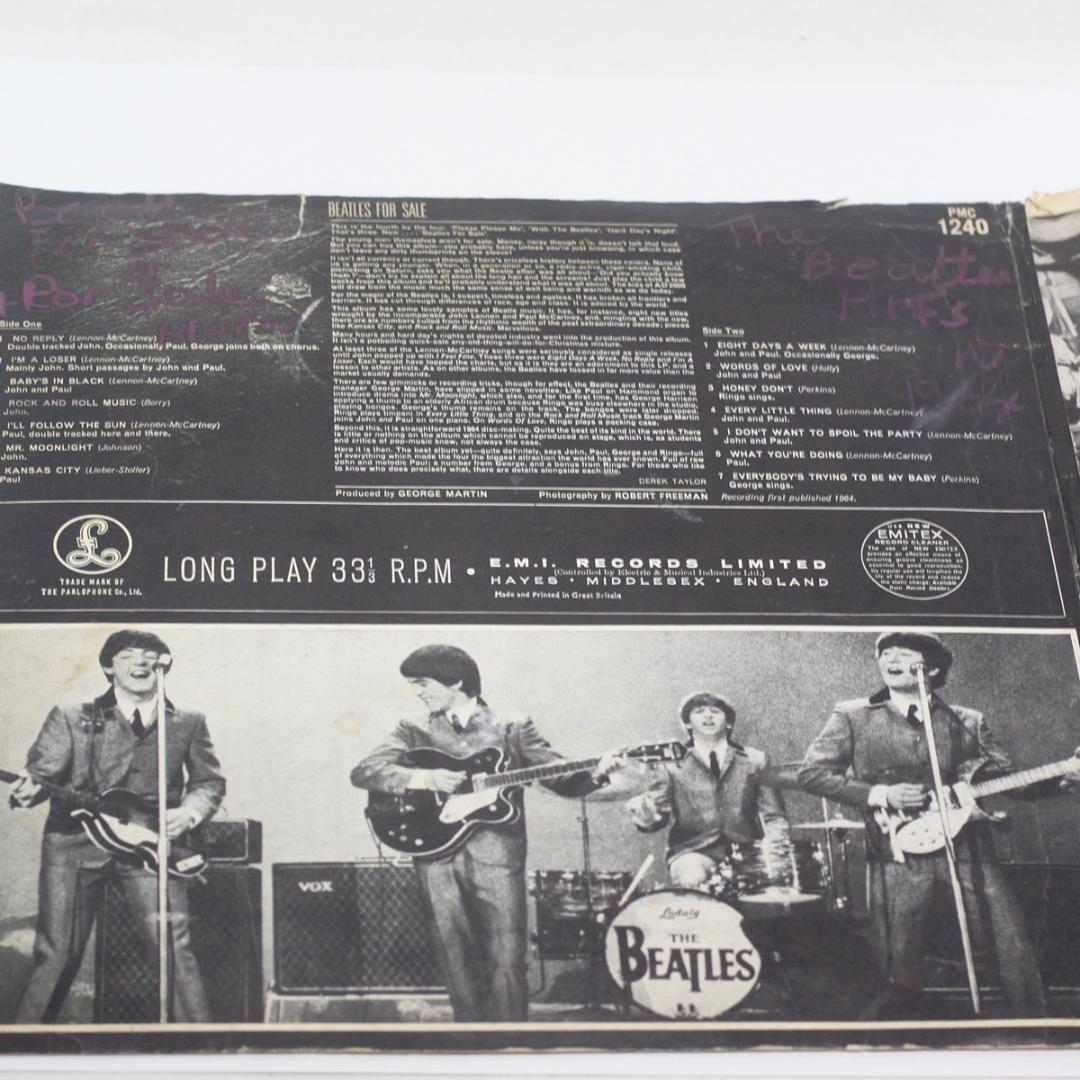 英LP The Beatles For Sale UK盤 Mono ジャケ悪