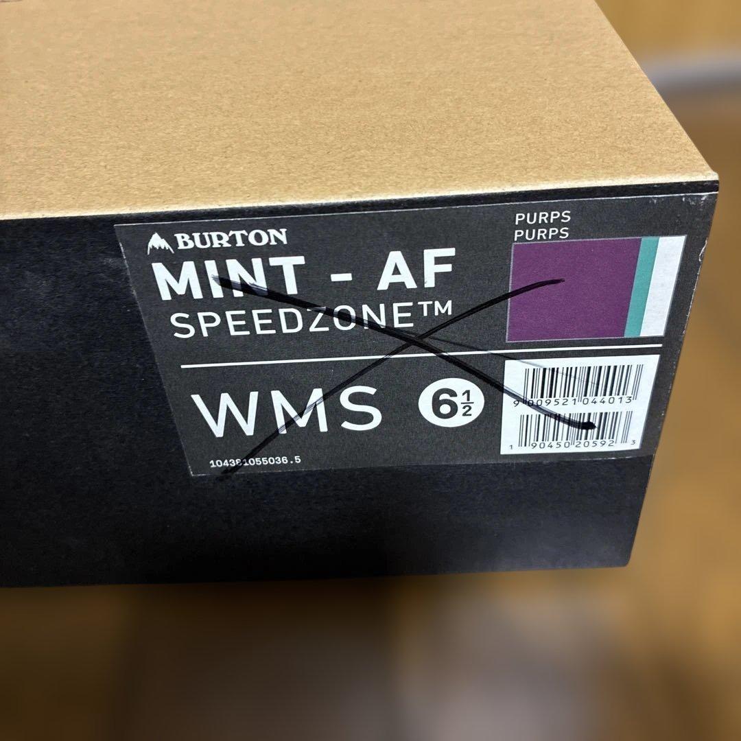 BURTON MINT スピードゾーン　23.5cm レディース